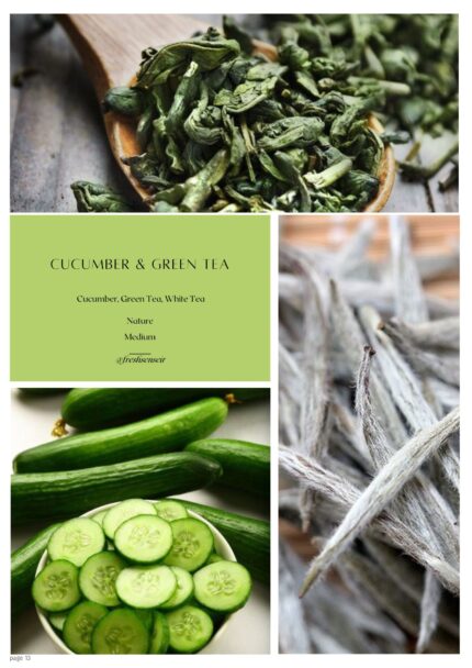 اسانس روغنی Cucumber & Green Tea