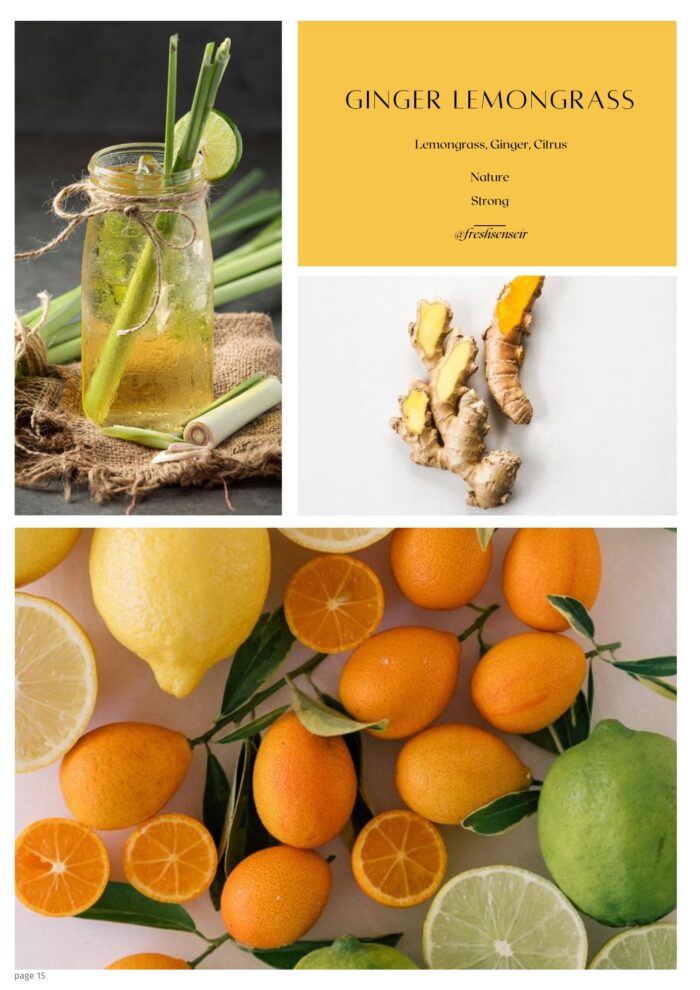 اسانس روغنی Ginger Lemongrass